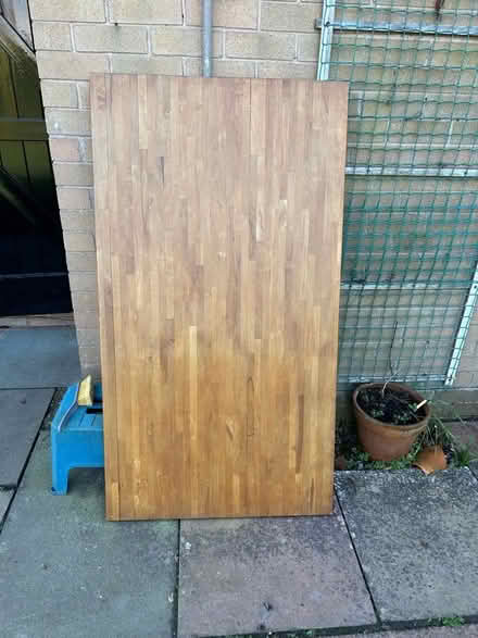 Photo of free IKEA pine table (Upton CH2) #3