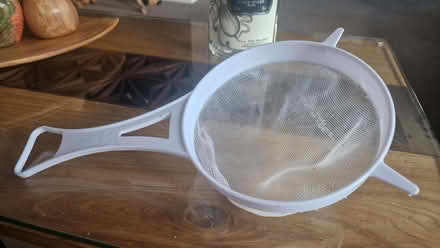 Photo of free Plastic seive. (Stone Cross BN23) #1