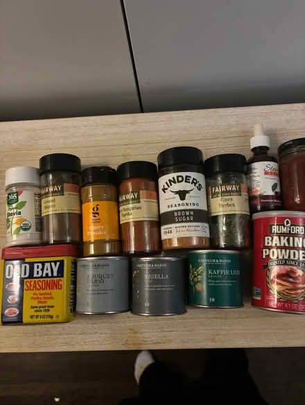Photo of free Spices mostly full (W. 72nd St., NY,NY 10023) #1