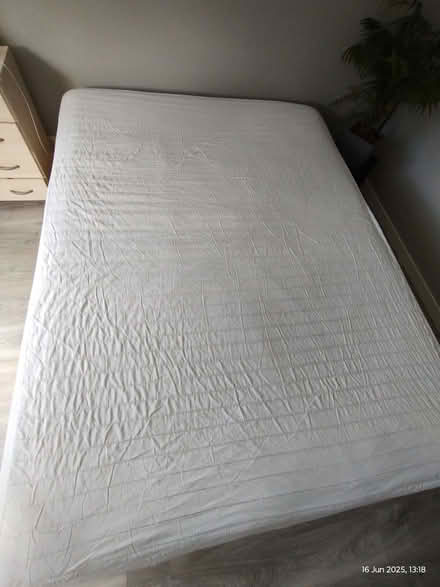 Photo of free Dreams King size bed mattress & pine wood bed frame (Kingston KT2) #1