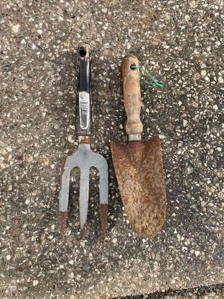 Photo of free Garden Tools: Trowel and Fork (Wallands Park BN7) #1