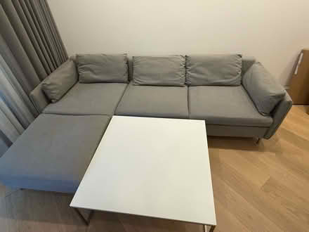 Photo of free sofa & coffee table (white city,W12) #1