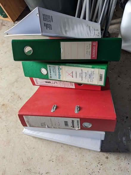 Photo of free Assorted A4 ring binders (New Earswick YO32) #1