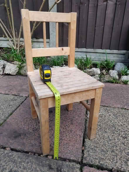 Photo of free Kids wood chair (Fleet GU52) #1