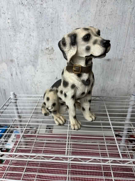 Photo of free Sitting Dalmatian Dog Statue (Belmont, MA) #1