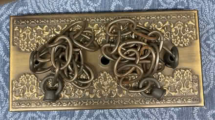 Photo of free Vintage Ornate Ceiling Light Canopy (Belmont, MA) #2