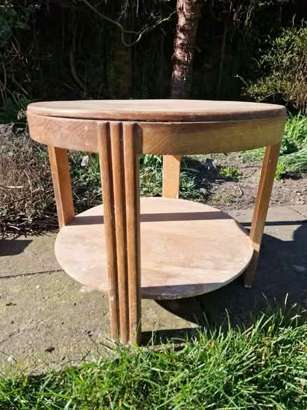 Photo of free Circular wooden table (Old Town HP2) #1