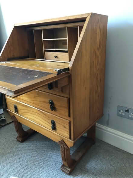 Photo of free Oak Bureau (Thornton Heath, CR7) #3