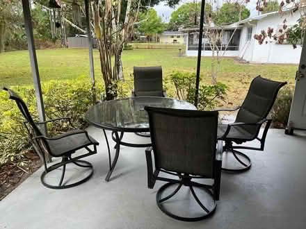 Photo of free Patio set (White City, Fort Pierce, FL) #2