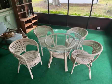 Photo of free Rattan patio furniture (White City, Fort Pierce, FL) #2