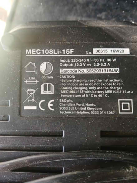 Photo of free Battery charger (South norwood SE25) #2