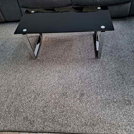 Photo of free Black glass table (Yardley B33) #1