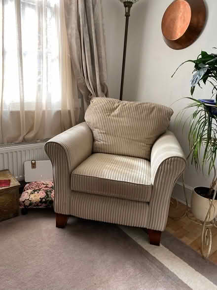 Photo of free Comfortable armchair (SE10 9AE) #1