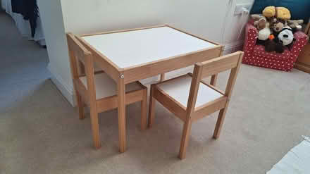 Photo of free Chridren's Table and Two Chairs (OX10 6BD) #1