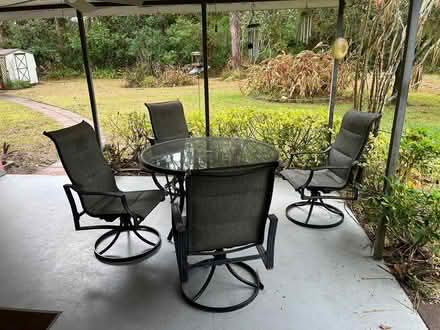 Photo of free Patio set (White City, Fort Pierce, FL) #1