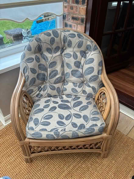 Photo of free Conservatory settee and chair (Walton Vale Liverpool) #2