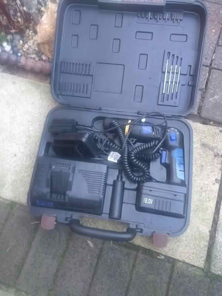 Photo of free Drill with chargers in box (Wallasey CH44) #2
