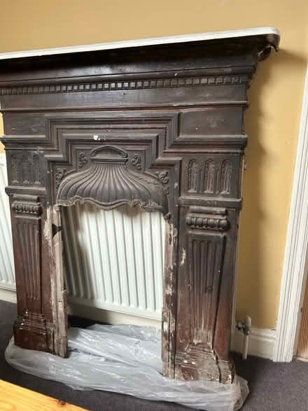 Photo of free Old cast iron fireplace (Kirkstall LS5) #1
