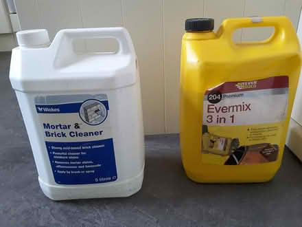 Photo of free Mortar mix and cleaner (HP13 near railway station) #1
