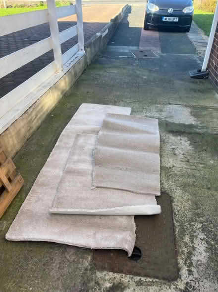 Photo of free carpet remnant brand new (Wideopen NE13) #1