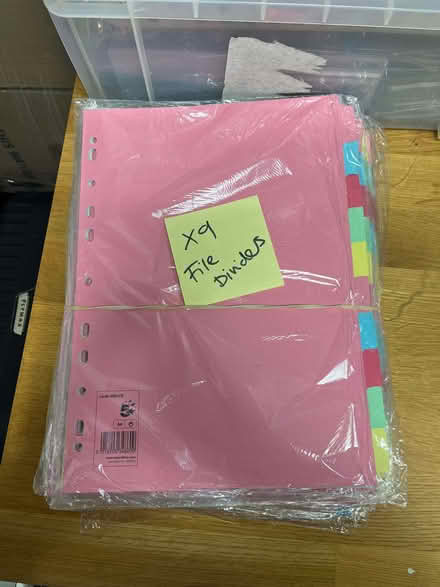 Photo of free Ring Binders, Clipboards & File Dividers (Clifton BS8) #1