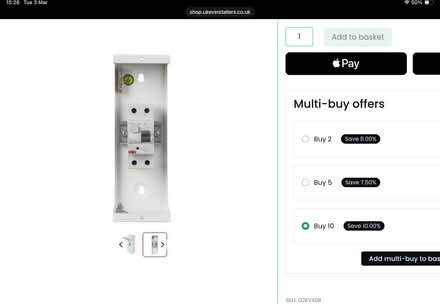 Photo of free Garo 40A EV RCBO (Reigate RH2 9JN) #2