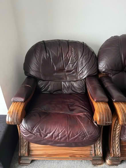 Photo of free 3 piece sofa set (SK14 4PS) #3