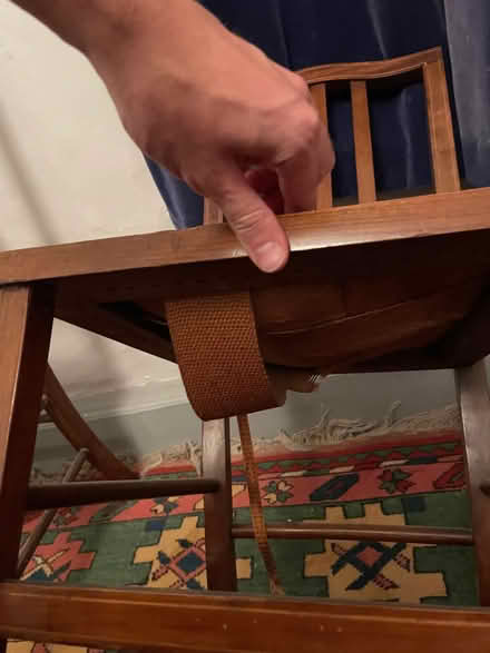 Photo of free Two wooden chairs (Presteigne LD8) #4