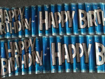 Photo of free Several Happy Birthday banners, all in good useable condit (Eye) #2