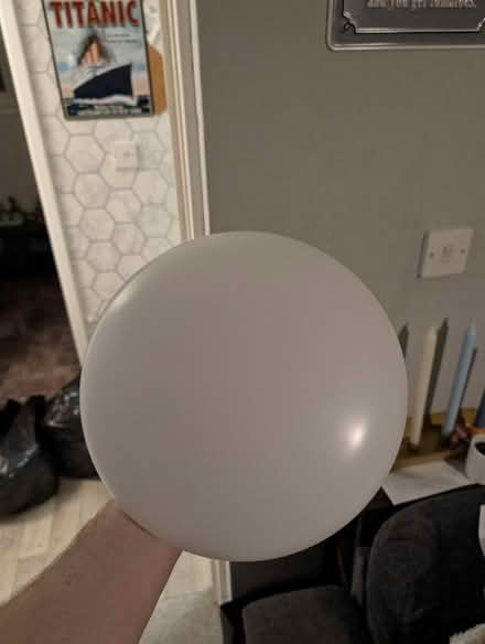 Photo of free LED bulb free ceiling light fitting (Belle Vue WF1) #1