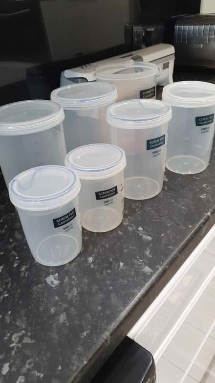 Photo of free Storage containers (Bletchley MK2) #1
