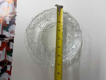 Photo of free Glass Bowl - Grape and Leaf Pattern (Belmont, MA) #2