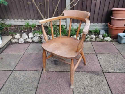 Photo of free Oak carver chair (Fleet GU52) #1