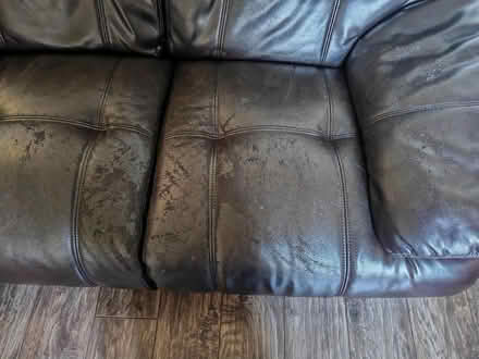 Photo of free Leather Aire Sofa Set: 2 x 2Seater (Lozells B19) #4