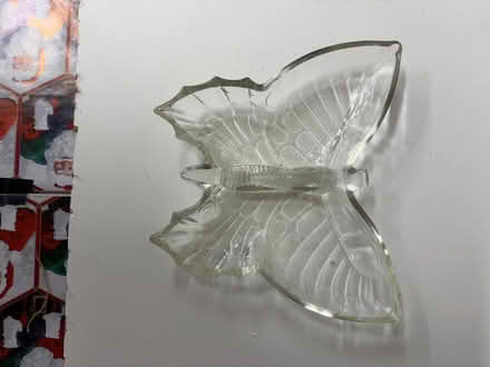 Photo of free Glass Butterfly-Shaped Trinket Dish (Belmont, MA) #1