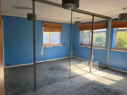 Photo of free Mirrored sliding wardrobe doors (Gore ME9) #1