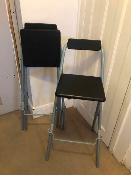 Photo of free 2xBreakfast bar stools (Silverhill TN34) #1