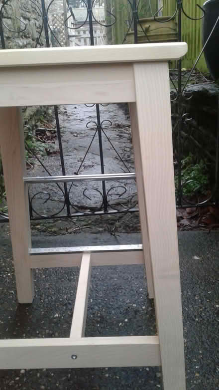 Photo of free Ikea wooden stool (OX25 Upper Heyford) #2