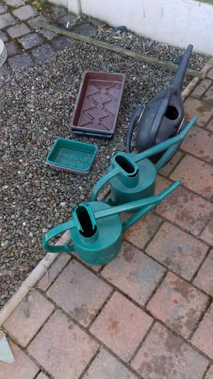 Photo of free Watering cans & seed trays (High Hesket CA4) #1