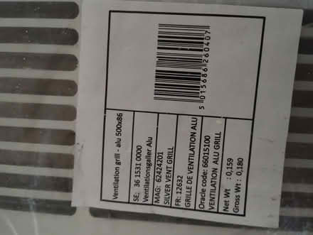 Photo of free Ventilation grill (Walcot) #2