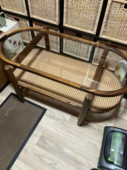 Photo of free Wood and glass coffee table (Sheffield S2) #1