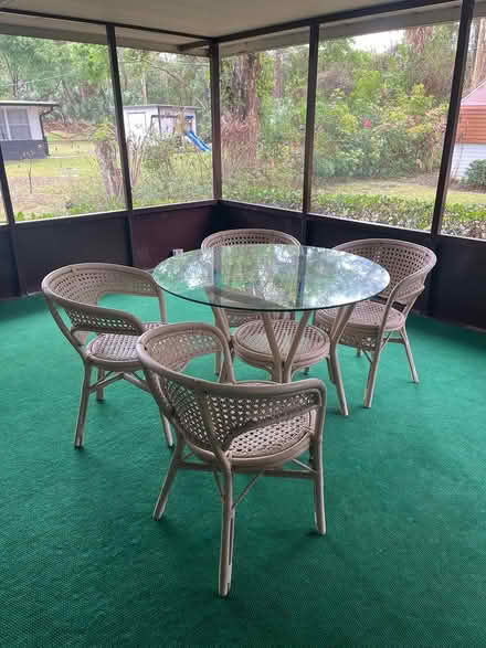 Photo of free Rattan patio furniture (White City, Fort Pierce, FL) #1