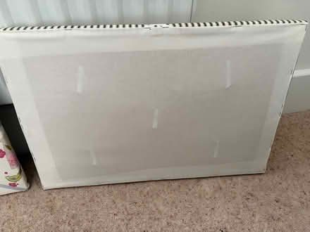 Photo of free Grey striped notice board (Wokingham RG40) #2