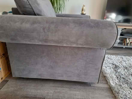 Photo of free Charcoal grey large armchair (Buckshaw Village PR7) #4
