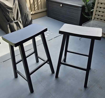 Photo of free Bar stools (S. Mary Ave, Sunnyvale) #1