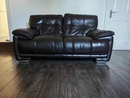 Photo of free Leather Aire Sofa Set: 2 x 2Seater (Lozells B19) #1