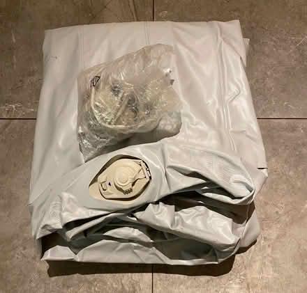 Photo of free Aerobed raised double airbed with headboard (Kington St Michael SN14) #1