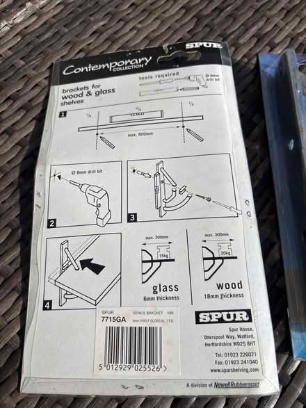 Photo of free Shelf brackets (Downley HP13) #3