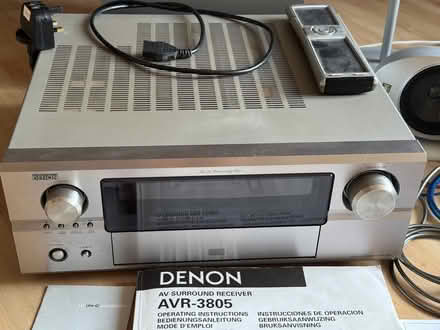 Photo of free Denton Surround Sound Amplifier/radio and speakers (Twickenham TW1) #3