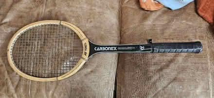Photo of free Vintage wooden tennis racket,. RG54AB (Woodley RG5) #1